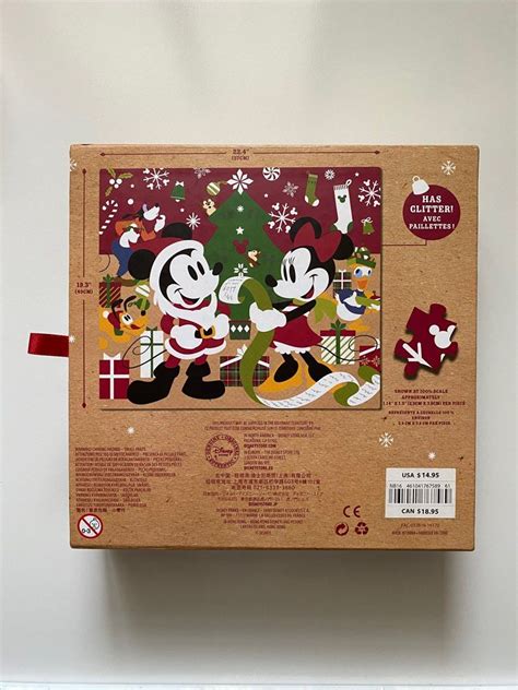 Disney Christmas Jigsaw Puzzle, Hobbies & Toys, Toys & Games on Carousell