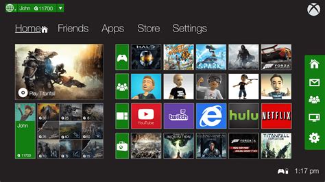 New Xbox One Home screen (concept) : r/xboxone