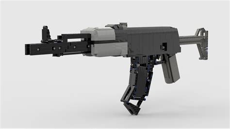 AK47 assault rifle replica Lego working Model - instruction/Custom ...