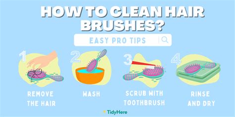 How to Clean Hair Brushes - TidyHere