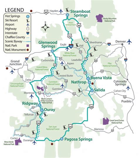 Colorado Historic Hot Springs Loop: Ouray and Ridgway