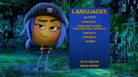 The Emoji Movie (2017) – DVD Menus