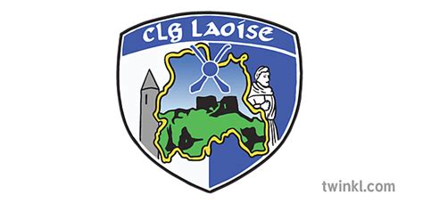 Laois Gaa Wappen Illustration