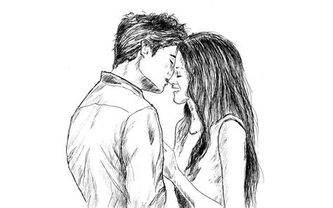 Cute Love Drawings at PaintingValley.com | Explore collection of Cute ...