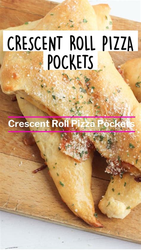 CRESCENT ROLL PIZZA POCKETS | Recipes appetizers and snacks, Pizza recipes homemade, Pumpkin ...