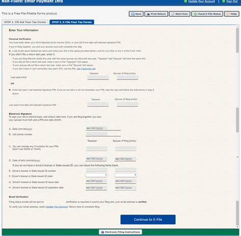 How to Fill out the IRS Non-Filer Form – Get It Back: Tax Credits for People Who Work