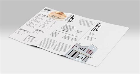 tavern menu on Behance