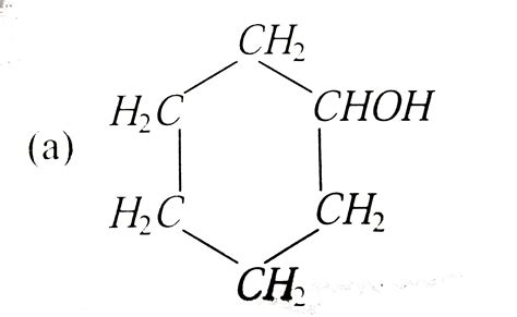 The structural formula of cyclohexanol is - Sarthaks eConnect | Largest Online Education Community