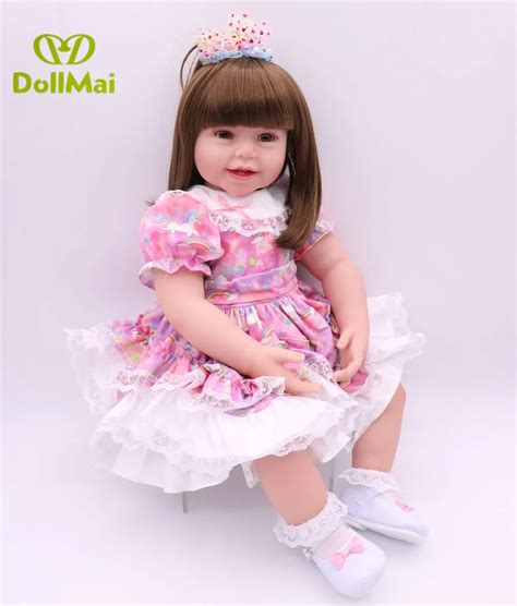 Aliexpress.com : Buy 60cm Reborn baby toddler dolls vinyl silicone reborn babies doll real alive ...