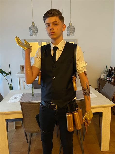 Tried cosplay for the first time, and I went with Midas : r/FortNiteBR