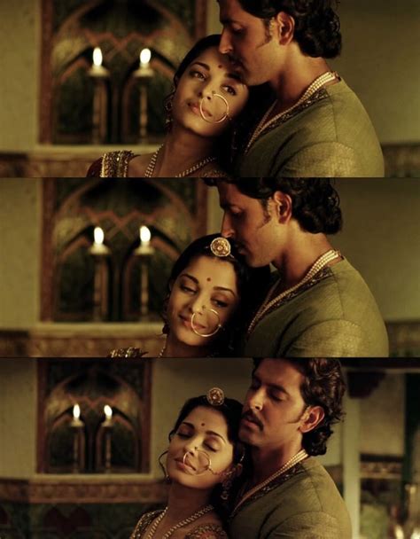 Aishwarya rai and Hrithik roshan in Jodha Akbar | Cute movie scenes, Jodha akbar, Jodhaa akbar