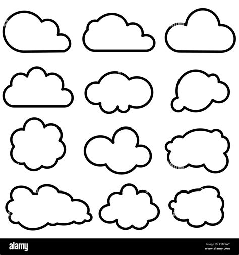 Shapes Clip Art Black And White