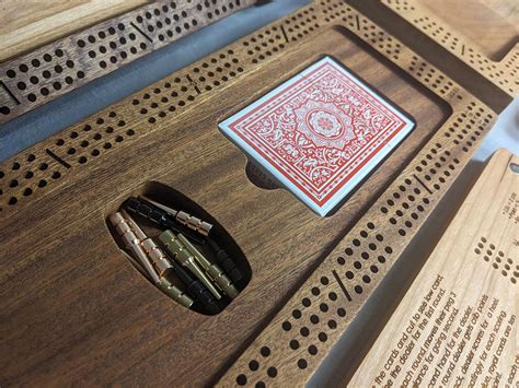 Cribbage Board - Deluxe | Hardenbrook Hardwoods