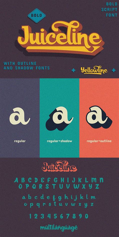 Free Juiceline Bold Script Font Bold Script Font, Free Script Fonts, Bold Fonts, Font Free ...