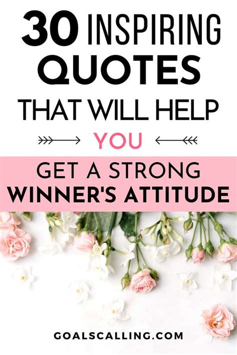 30 Quotes About Winning Attitude to Inspire You