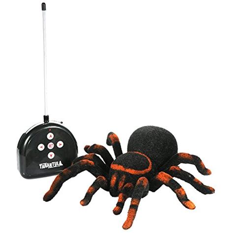 4CH Realistic RC Spider Scary andPrank Toy Remote Control Mischievous Remote Control Gadgets ...