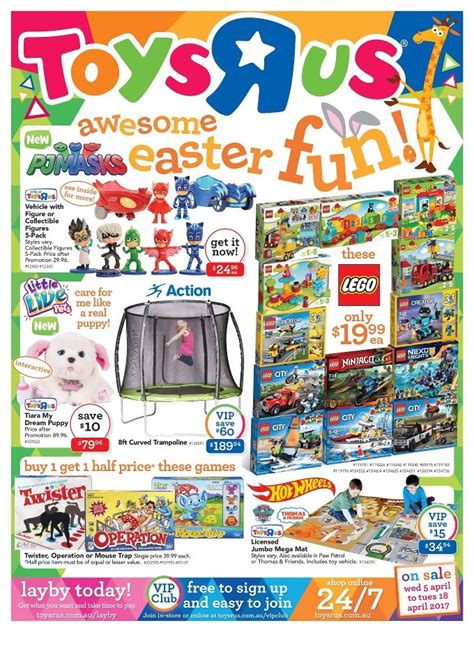 Toys R Us Catalogue 5 - 18 April 2017 - http://olcatalogue.com/trus/toys-r-us-catalogue.html ...