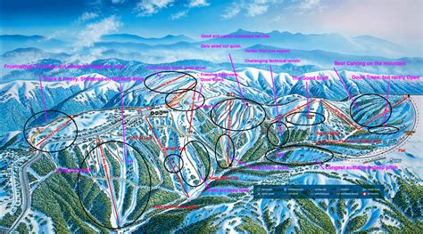 Honest Trail Map - Mt Hotham (Vic, Aus) : skiing