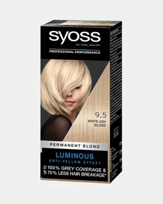 Syoss Permanent Coloration White Ash Blond 9_5