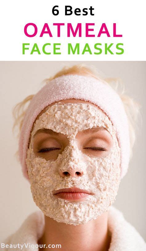 Oatmeal Face Mask | Oatmeal face mask, Oats face mask, Lemon face mask