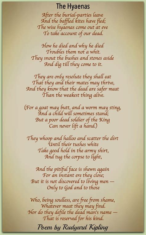 Rudyard Kipling Poems | Classic Famous Poetry