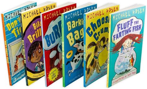 Michael Rosen 6 Books Children Collection Pack Set By Rosen & Ross ...