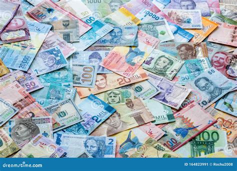 Money from Around the World, Various Currencies Stock Image - Image of foreign, business: 164823991