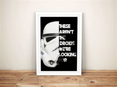 Star Wars Stormtrooper Quote Fan Art | Canvas Prints Online