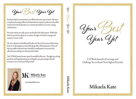 Your Best Year Yet Book Cover Design on Behance