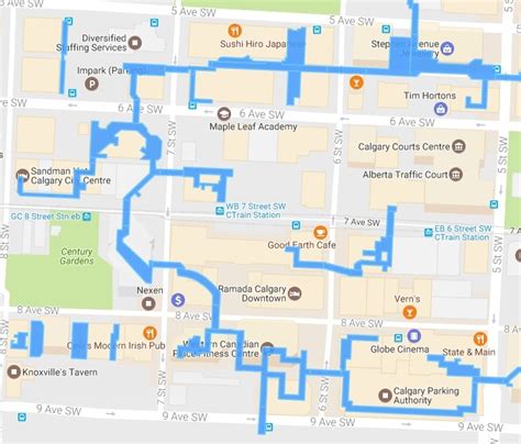 Here's how to get to around downtown using only the +15 | Curated