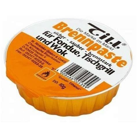 Brennpaste Fondue Fuel Gel - 3 x 80g Packs For Fondue Set | eBay