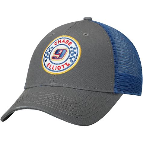 Chase Elliott Adjustable Trucker Hat – Gray