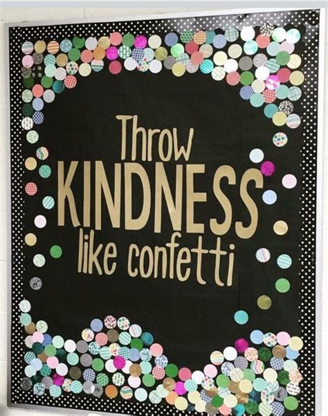 A great beginning of the school year bulletin board! "Throw Kindness ...