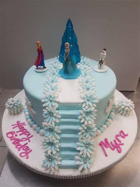 Myra Frozen Birthday cake - Rashmi's Bakery