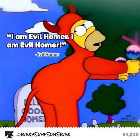 Evil Homer | The simpsons, Simpsons funny, Simpsons quotes