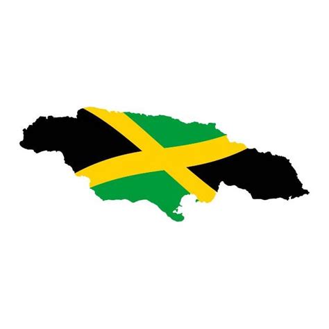 JAMAICA Flag Island Jamaican Vector .eps, .dxf, .svg .png. Vinyl Cutter Ready, T-shirt, CNC ...