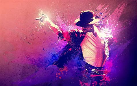 HD wallpaper: Michael Jackson Fanart, men's gray cowboy hat abstract painting | Wallpaper Flare