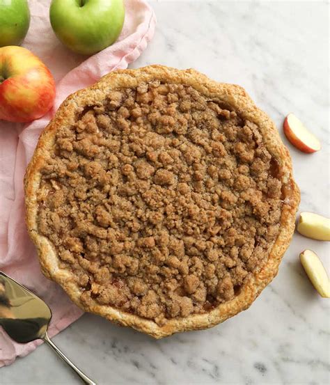 Apple Crumble Pie - Preppy Kitchen