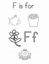 Printable Letter F Coloring Pages sketch template