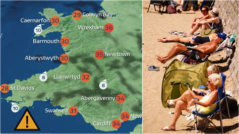 UK Heatwave: Amber weather warning in place as Wales braces for hottest ...