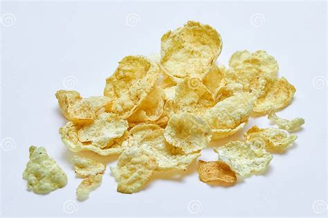 Emping Melinjo, Popular Cracker Chips from Indonesia on Isolated ...