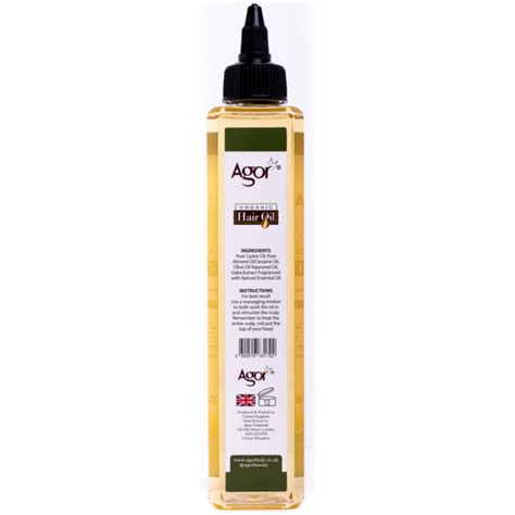 Agor 100% Organic Hair Oil (250ml)