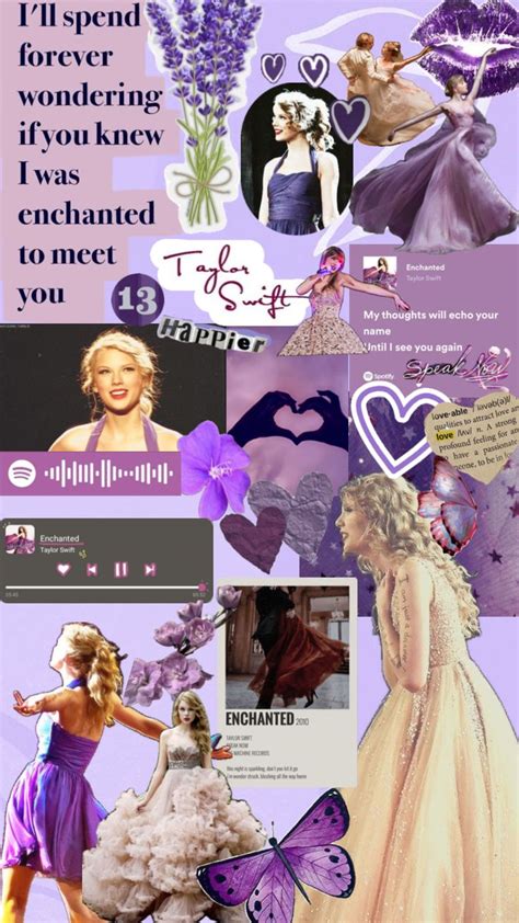 Enchanted - Taylor Swift 💜 #taylorswift #taylorswiftaesthetic # ...