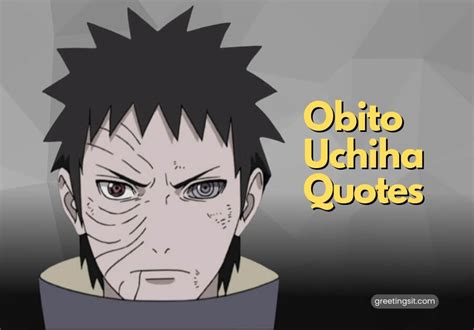 50+ Best Obito Uchiha Quotes That Will Inspire You - Greetingsit