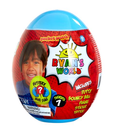 Ryan’s World Mystery Mini Egg! Available Now! >> www.vividtoysandgames.co.uk