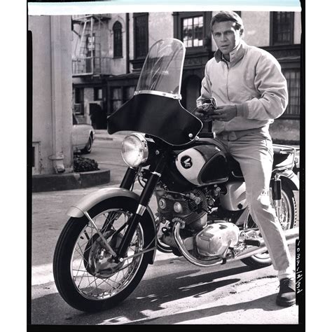 Motoblogn: Steve McQueen Honda Motorcycle