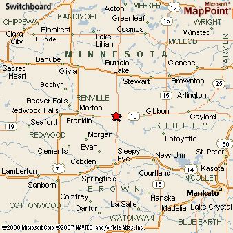 Fairfax, Minnesota Area Map & More