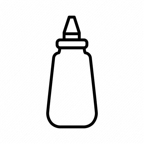 Bottle, dipping, ketchup, sauce, sauce bottle, soy sauce icon ...