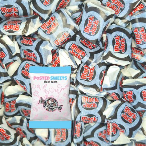 Black Jacks 100g Chew Sweets - Retro Sweets from Posted Sweets