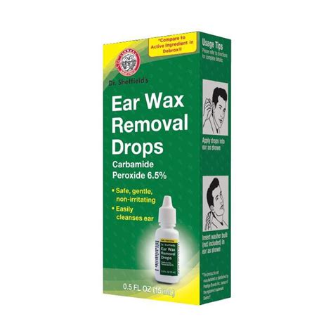 Dr. Sheffield's Ear Wax Removal Drops 15mL 1Ct